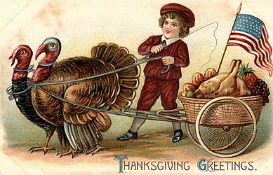 hey!, send your friends
a thanksgiving howdy!
send me one of those French postcards...